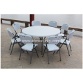 Banquet folding table and chair set